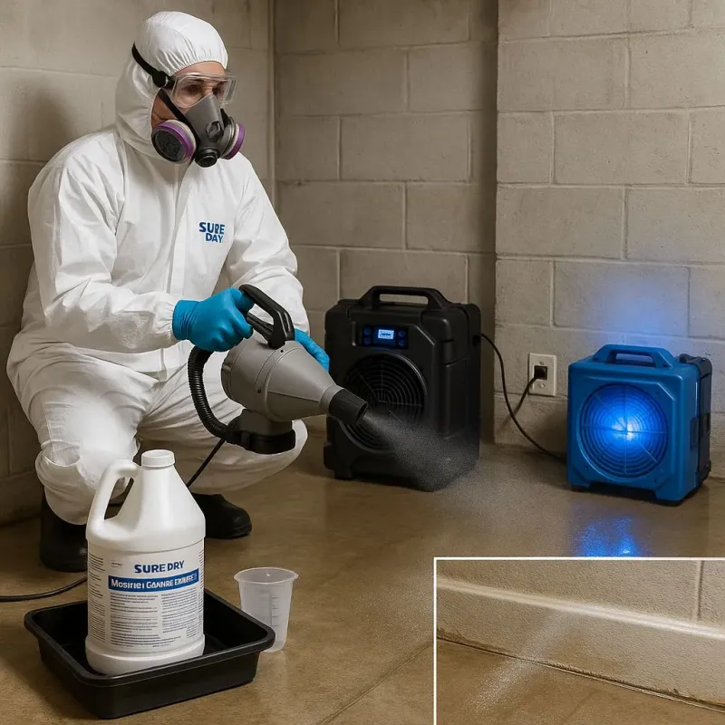 Sanitization and Odor Removal process in Plover, WI