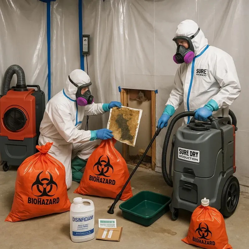 Contaminated Water Handling Protocols process in Plover, WI